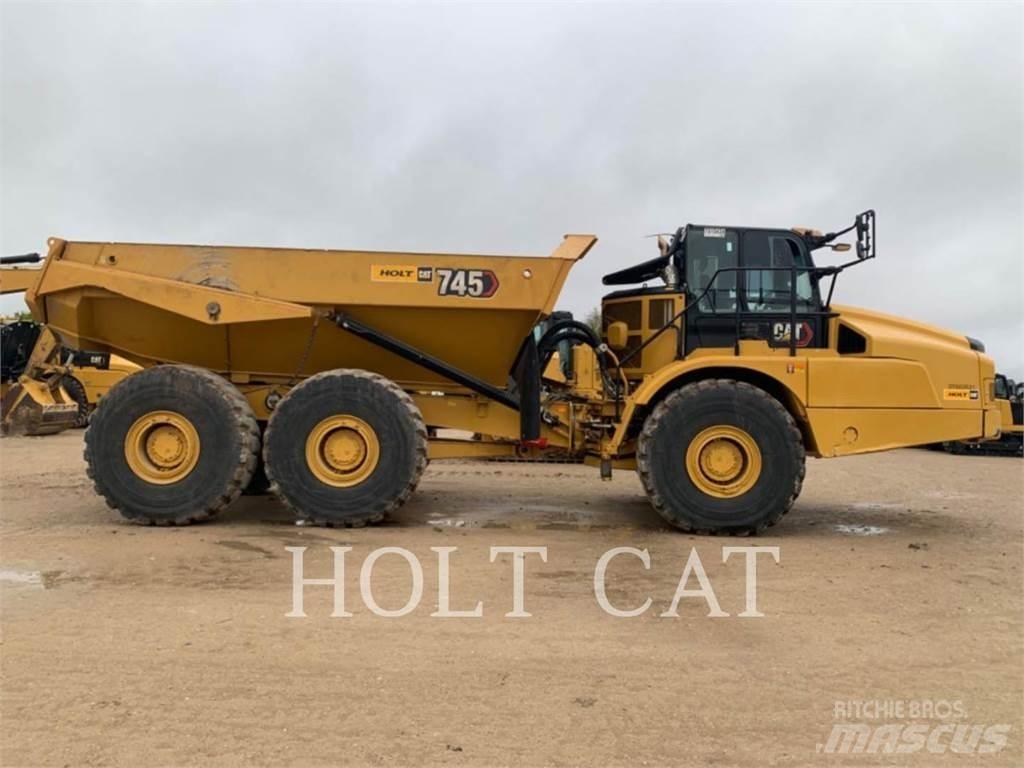 CAT 745 Dumper - Knickgelenk