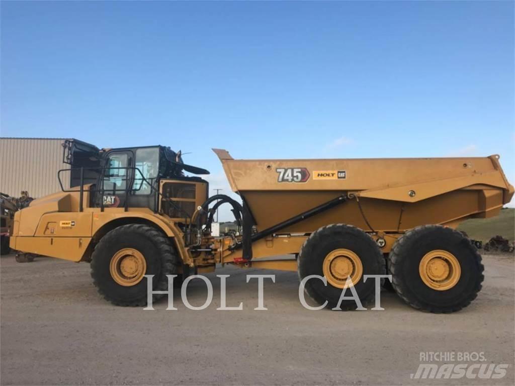 CAT 745 Dumper - Knickgelenk