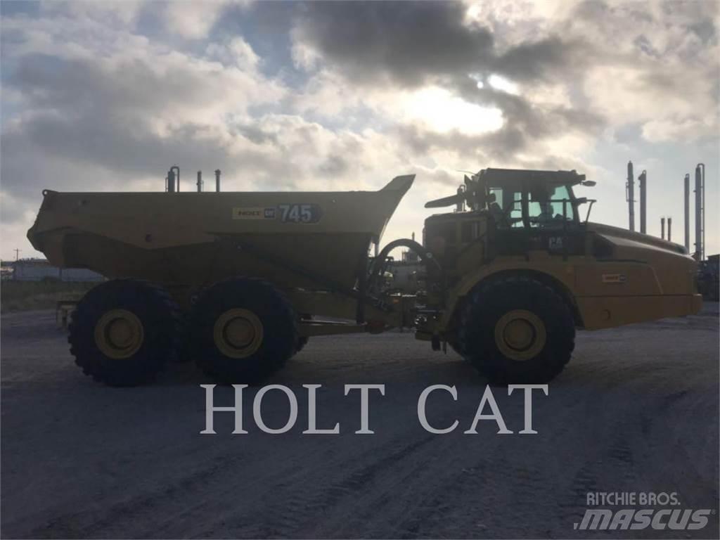CAT 745 Dumper - Knickgelenk