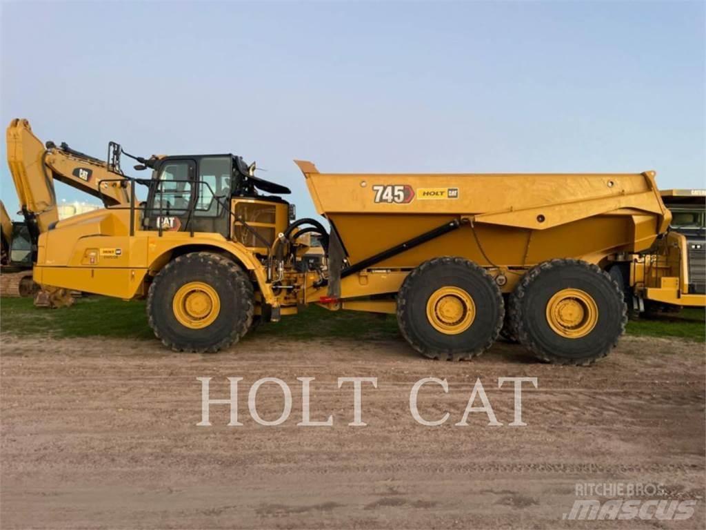 CAT 745 Dumper - Knickgelenk