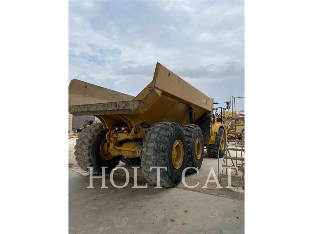 CAT 745 Dumper - Knickgelenk