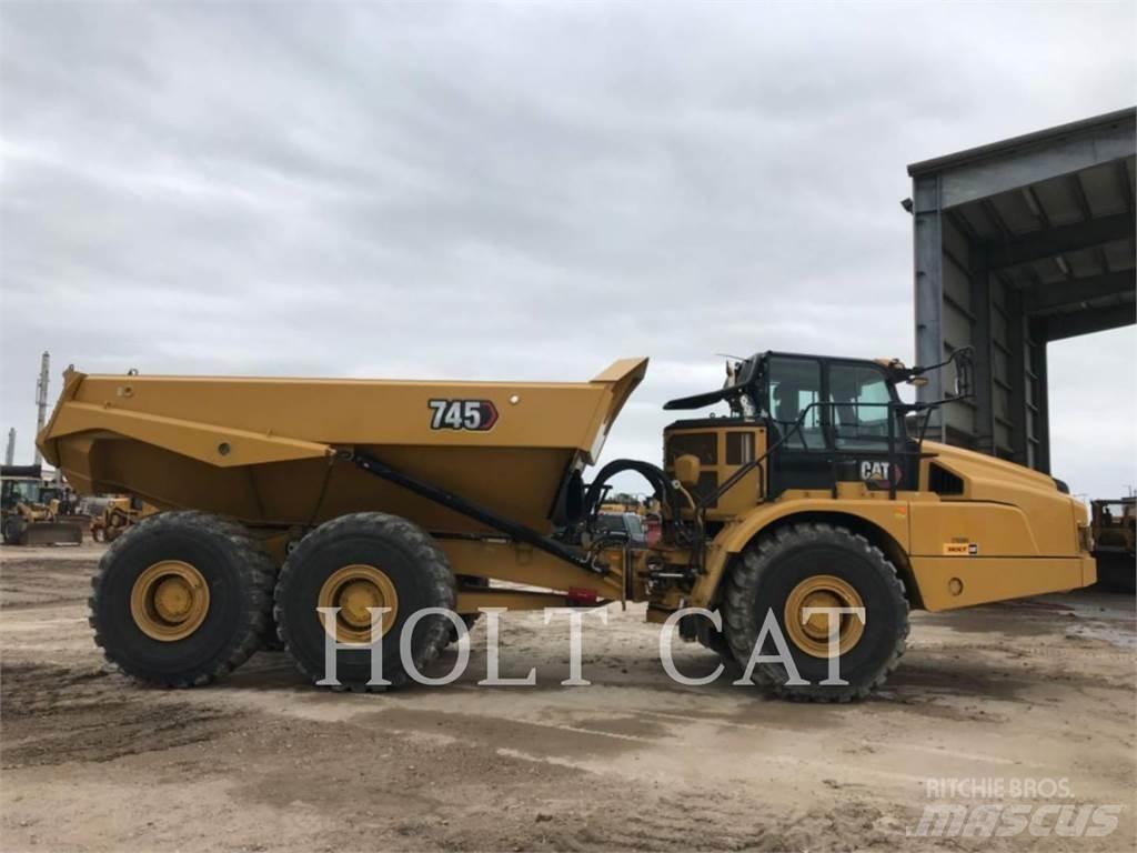 CAT 745 Dumper - Knickgelenk