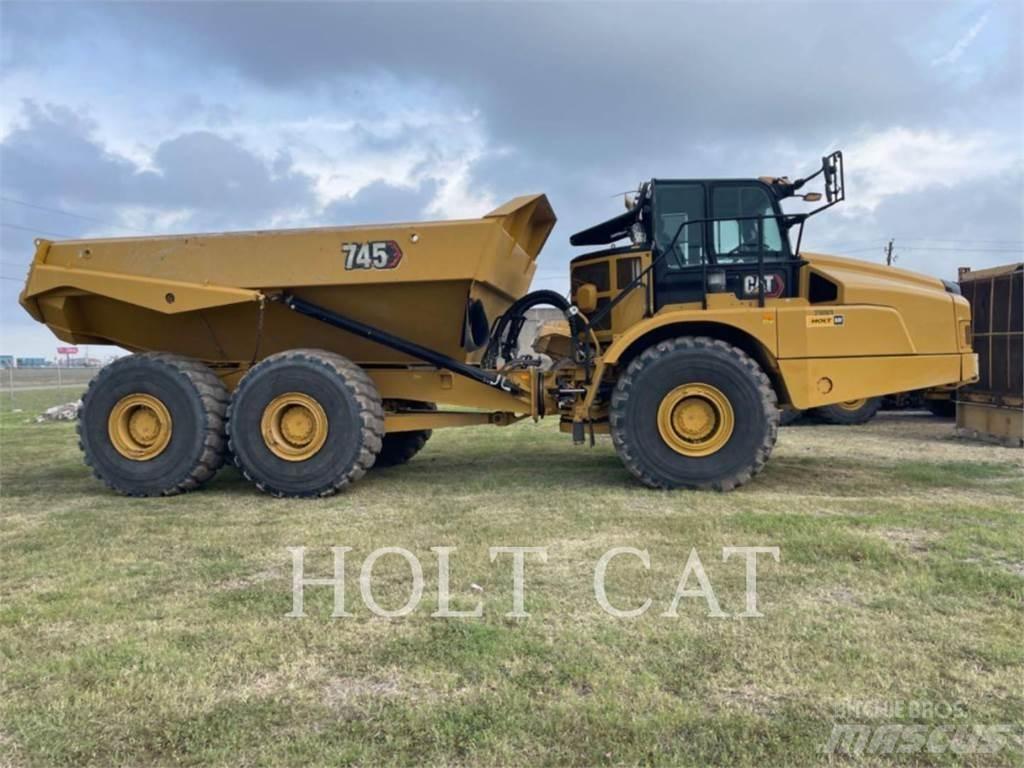 CAT 745 Dumper - Knickgelenk