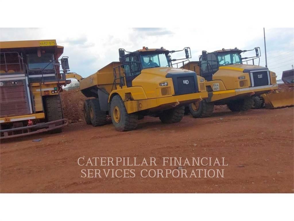 CAT 745 Dumper - Knickgelenk