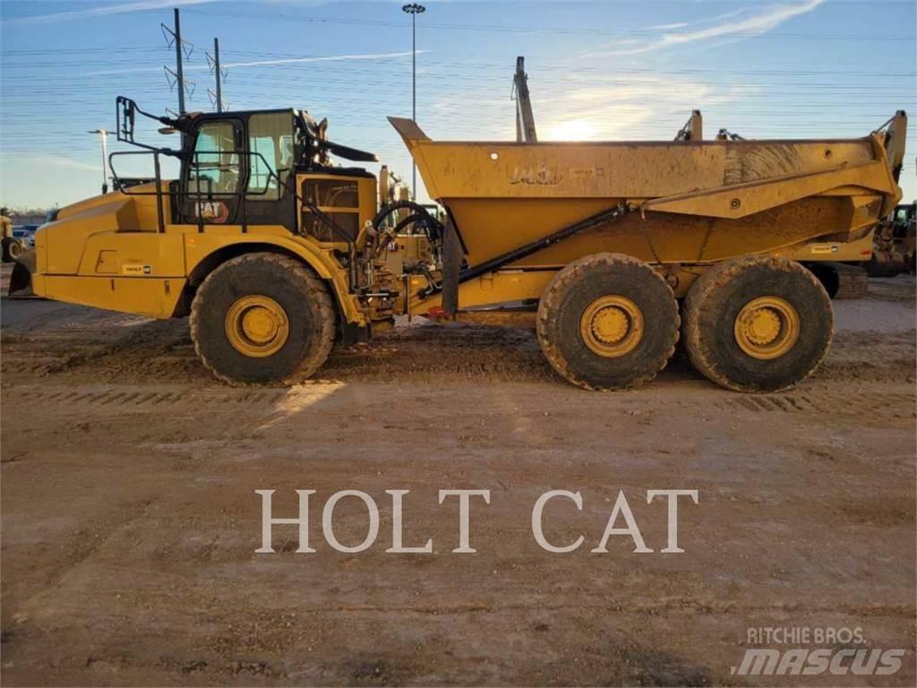 CAT 745 Dumper - Knickgelenk