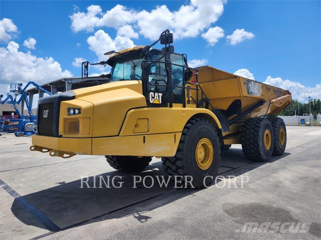CAT 745 Dumper - Knickgelenk