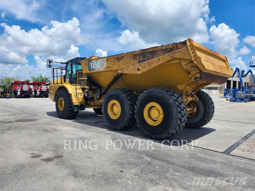 CAT 745 Dumper - Knickgelenk