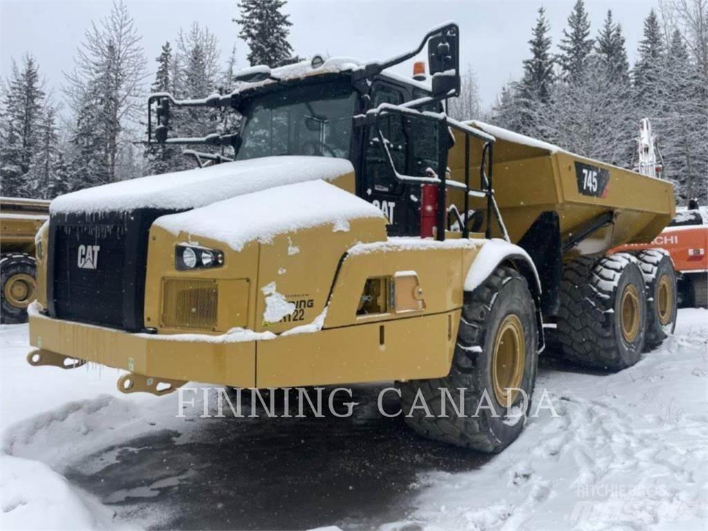 CAT 745 Dumper - Knickgelenk