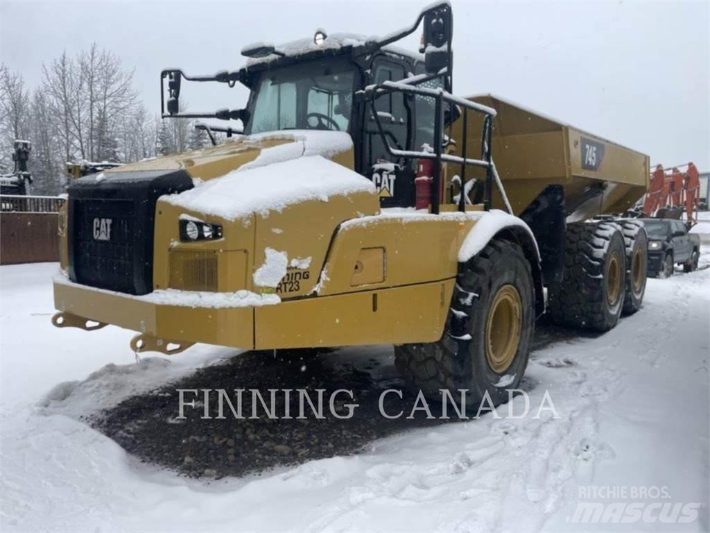 CAT 745 Dumper - Knickgelenk
