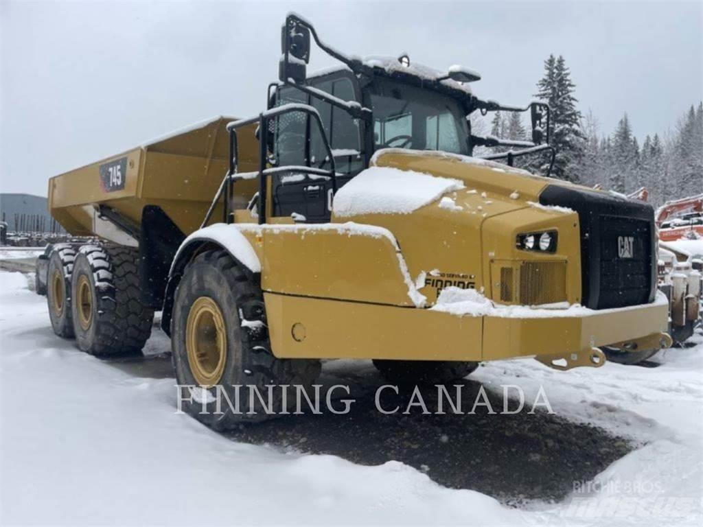 CAT 745 Dumper - Knickgelenk