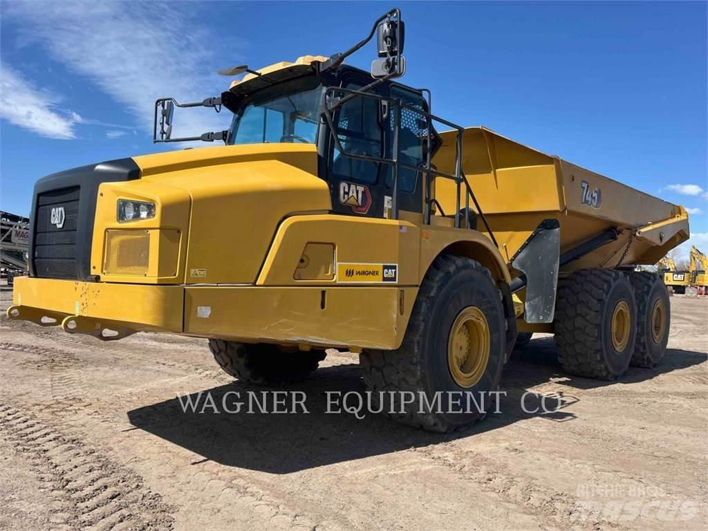 CAT 745 Dumper - Knickgelenk