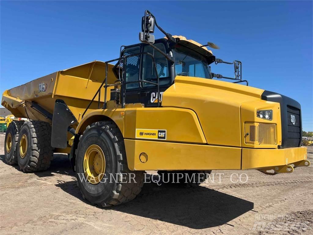 CAT 745 Dumper - Knickgelenk