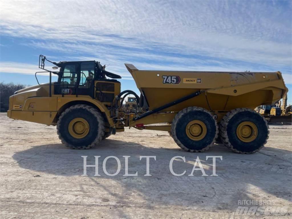 CAT 745 Dumper - Knickgelenk