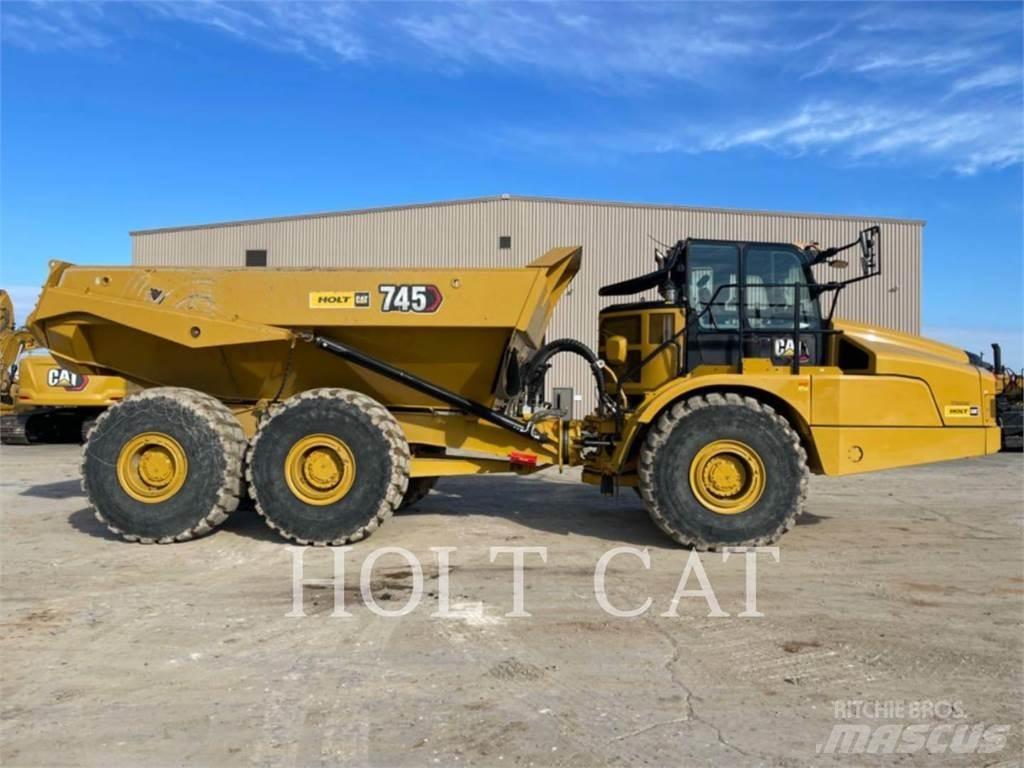 CAT 745 Dumper - Knickgelenk