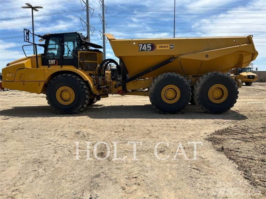 CAT 745 Dumper - Knickgelenk