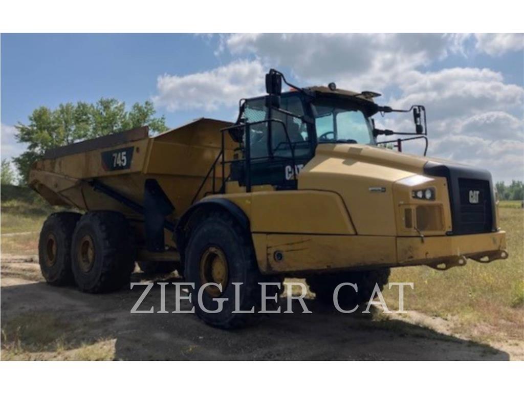 CAT 745 Dumper - Knickgelenk