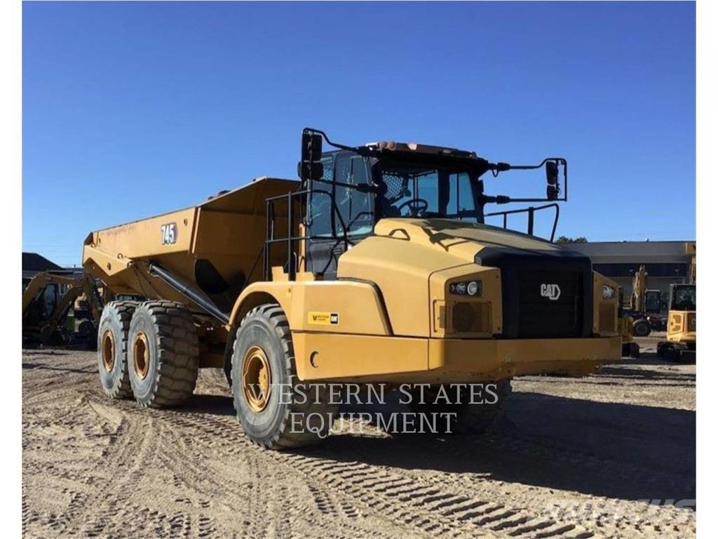 CAT 745 Dumper - Knickgelenk