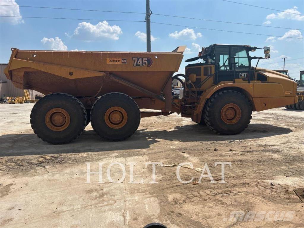 CAT 745 Dumper - Knickgelenk