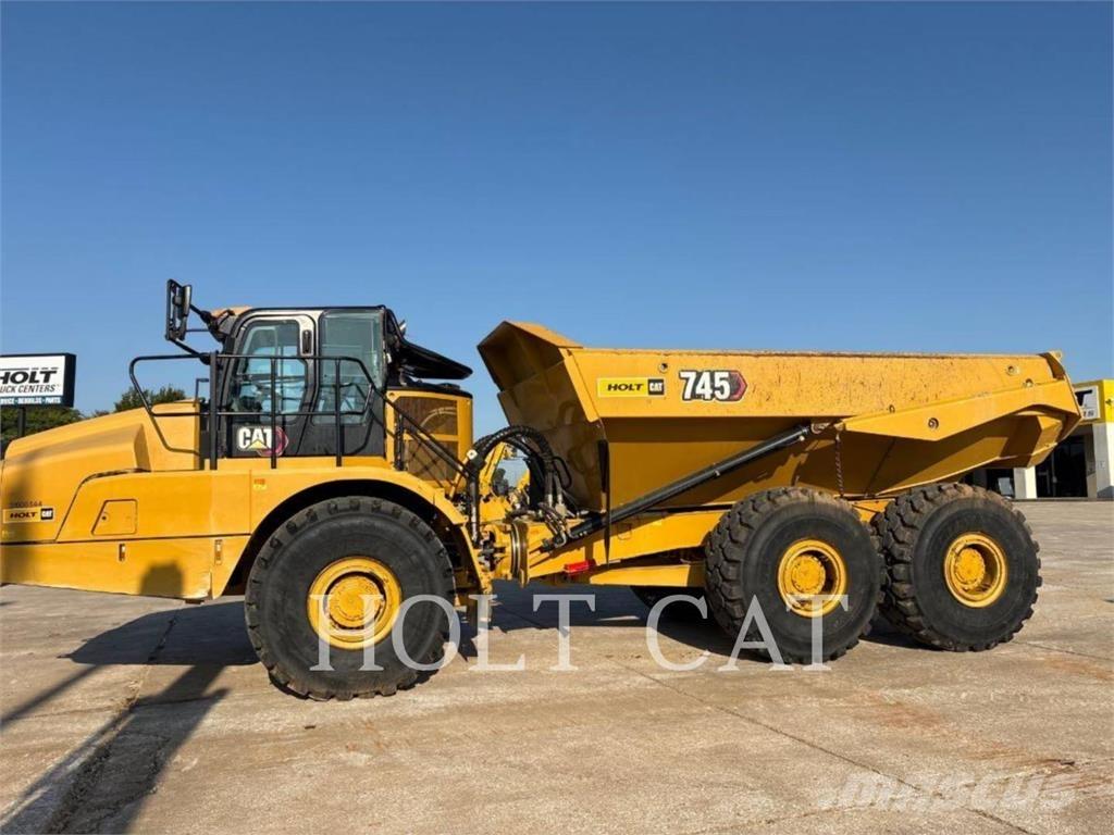 CAT 745 Dumper - Knickgelenk