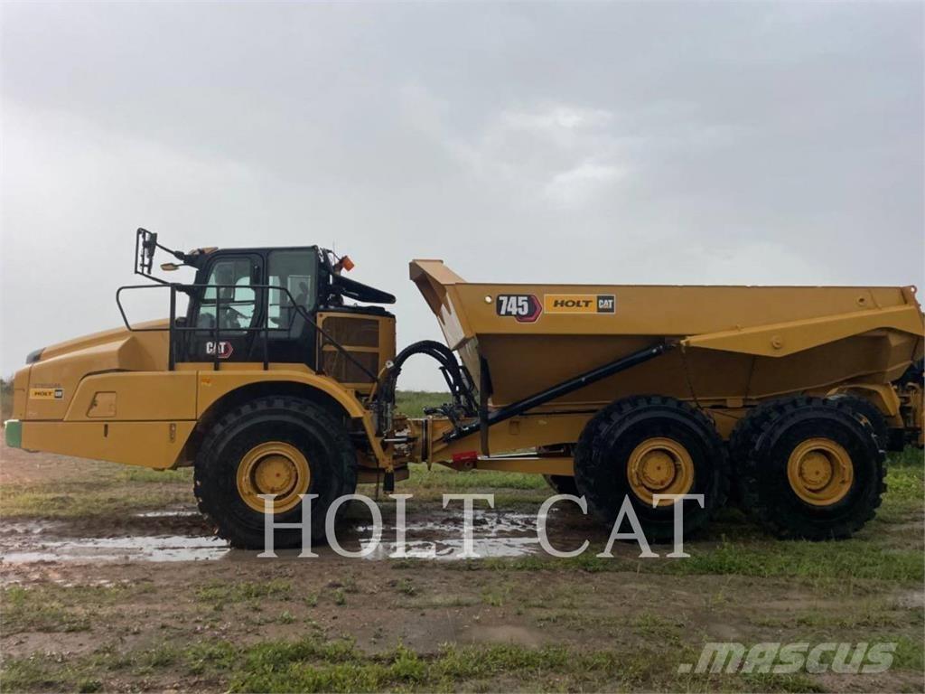 CAT 745 Dumper - Knickgelenk