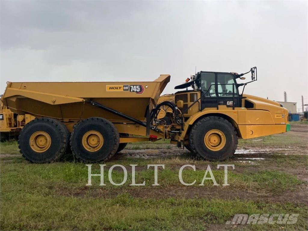 CAT 745 Dumper - Knickgelenk