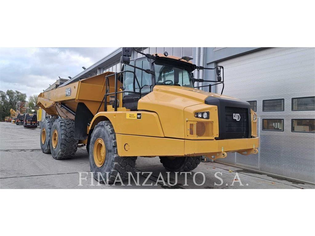 CAT 745 Dumper - Knickgelenk