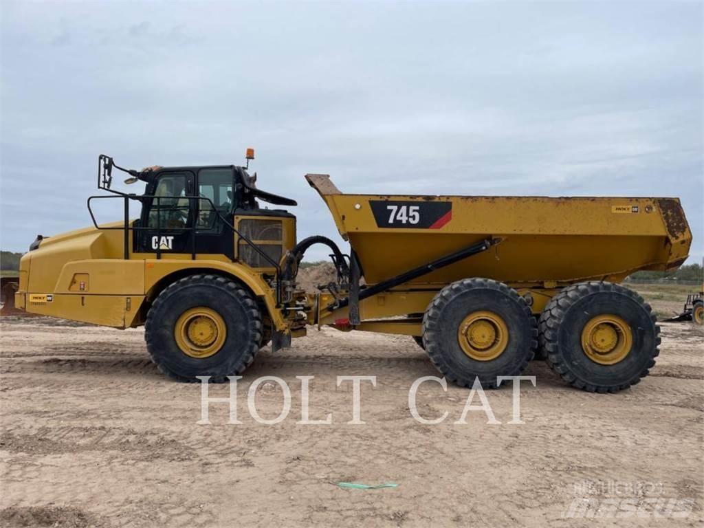 CAT 745 Dumper - Knickgelenk