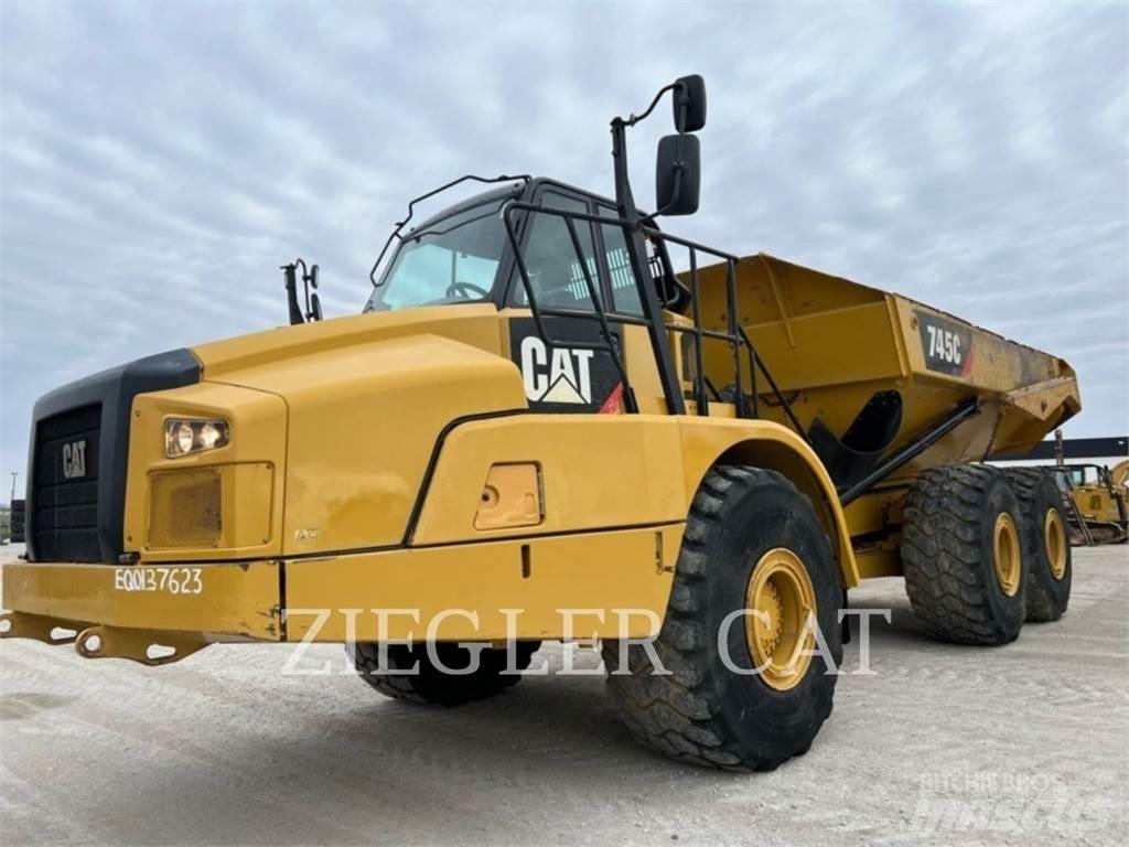 CAT 745C Dumper - Knickgelenk