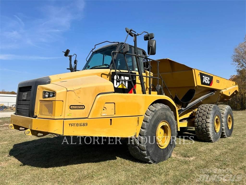 CAT 745C Dumper - Knickgelenk