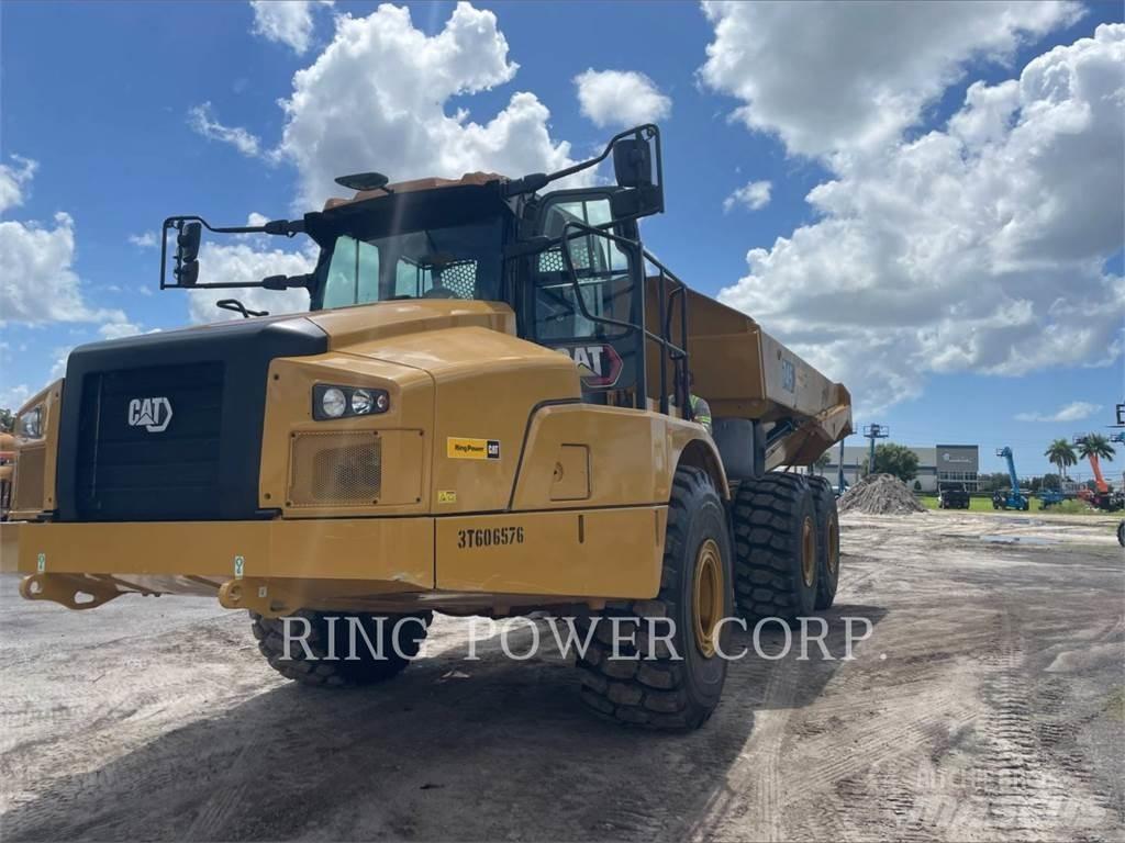 CAT 745TG Dumper - Knickgelenk