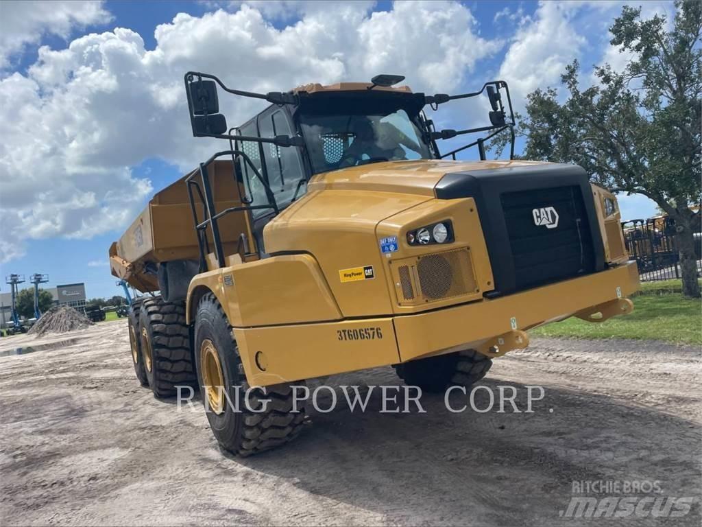 CAT 745TG Dumper - Knickgelenk