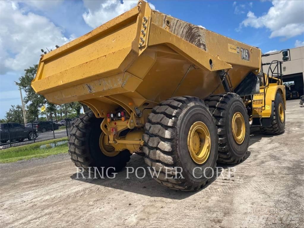 CAT 745TG Dumper - Knickgelenk