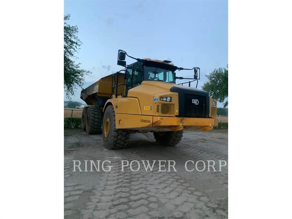 CAT 745TG Dumper - Knickgelenk