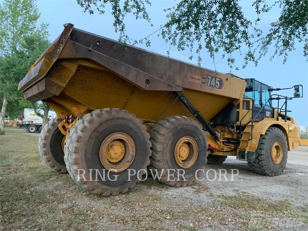 CAT 745TG Dumper - Knickgelenk
