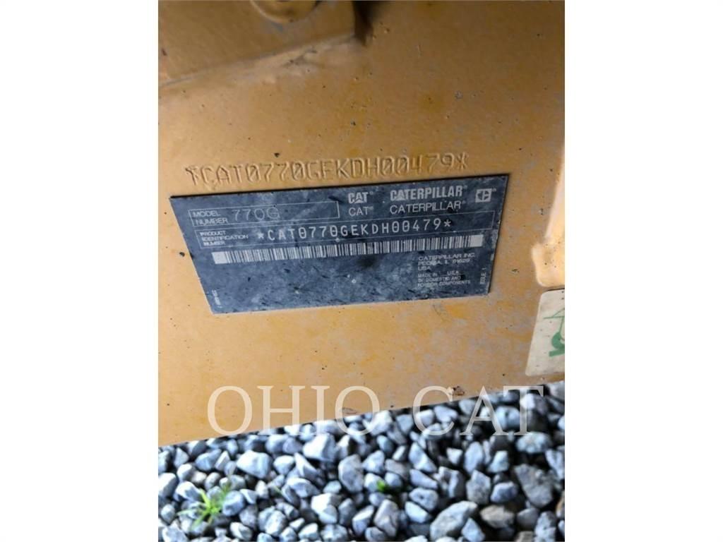CAT 770G Dumper - Knickgelenk