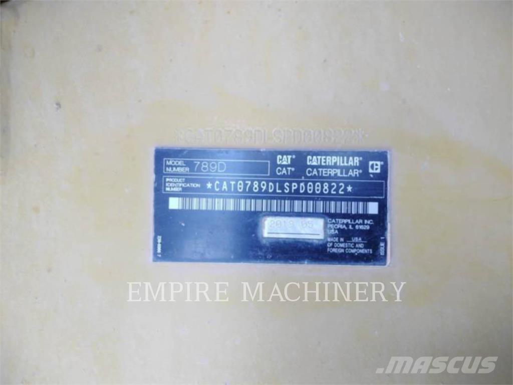 CAT 789D Dumper - Knickgelenk