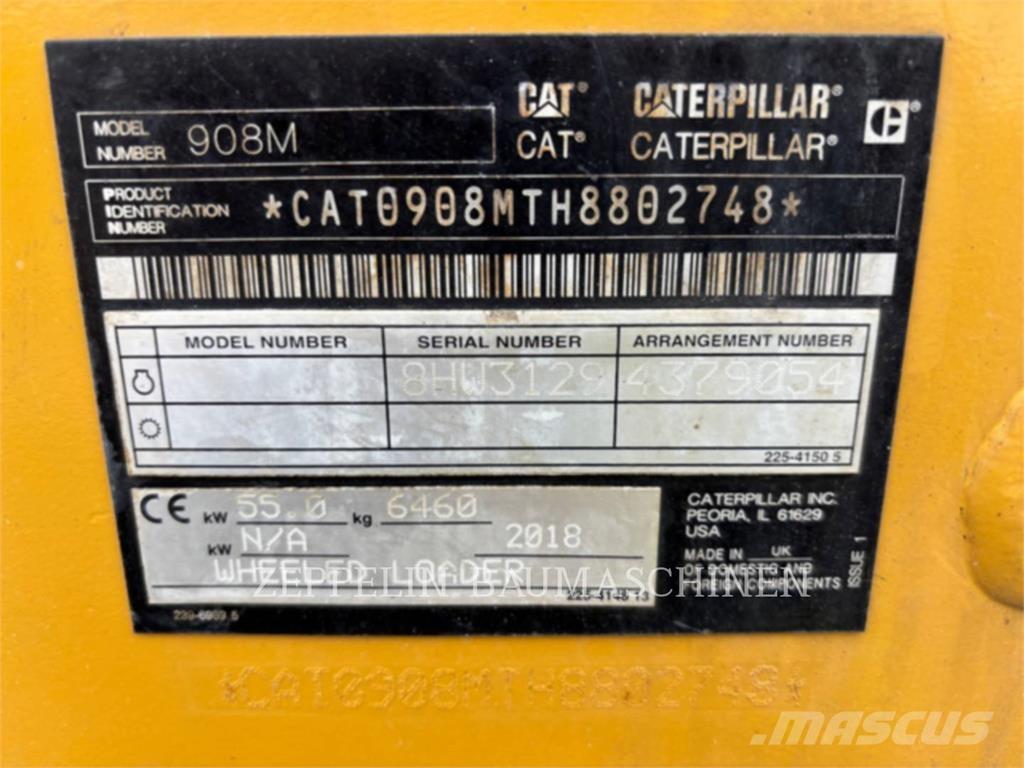 CAT 908M Radlader