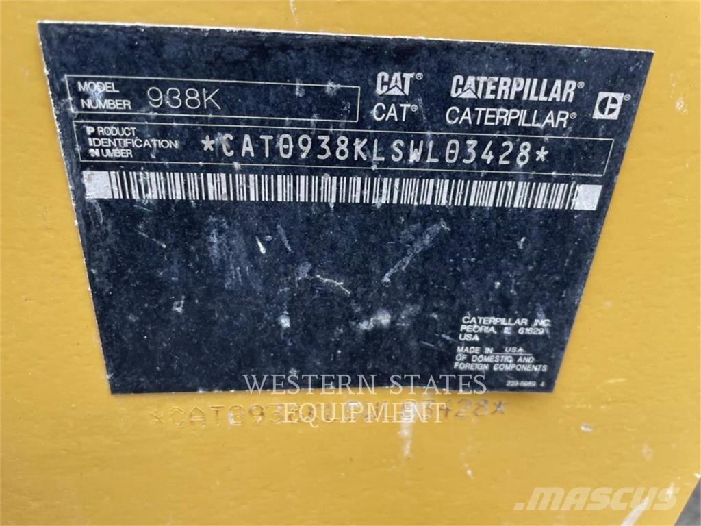 CAT 938K Radlader