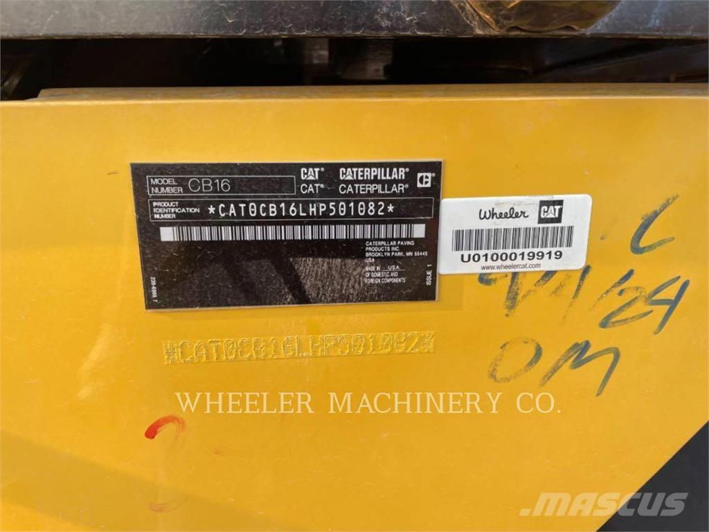 CAT CB16 CW VV Tandemwalzen