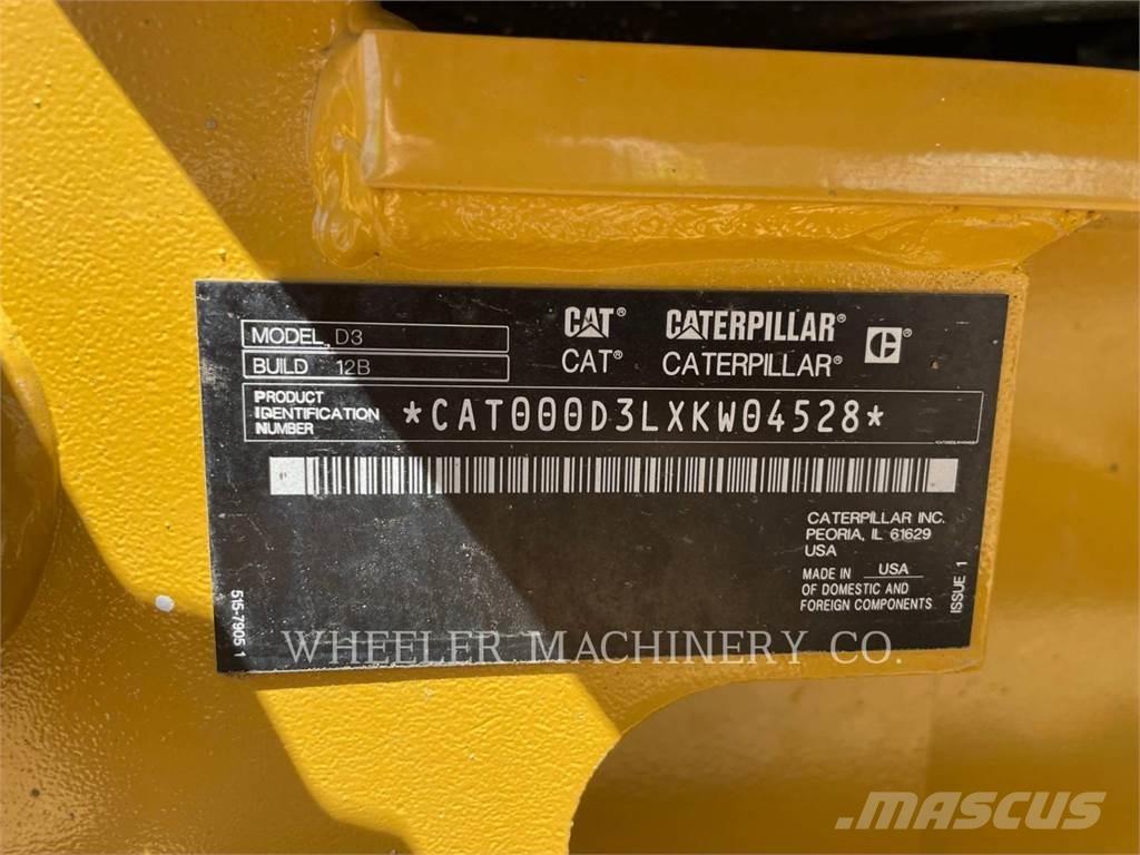 CAT D3 XL EW Bulldozer