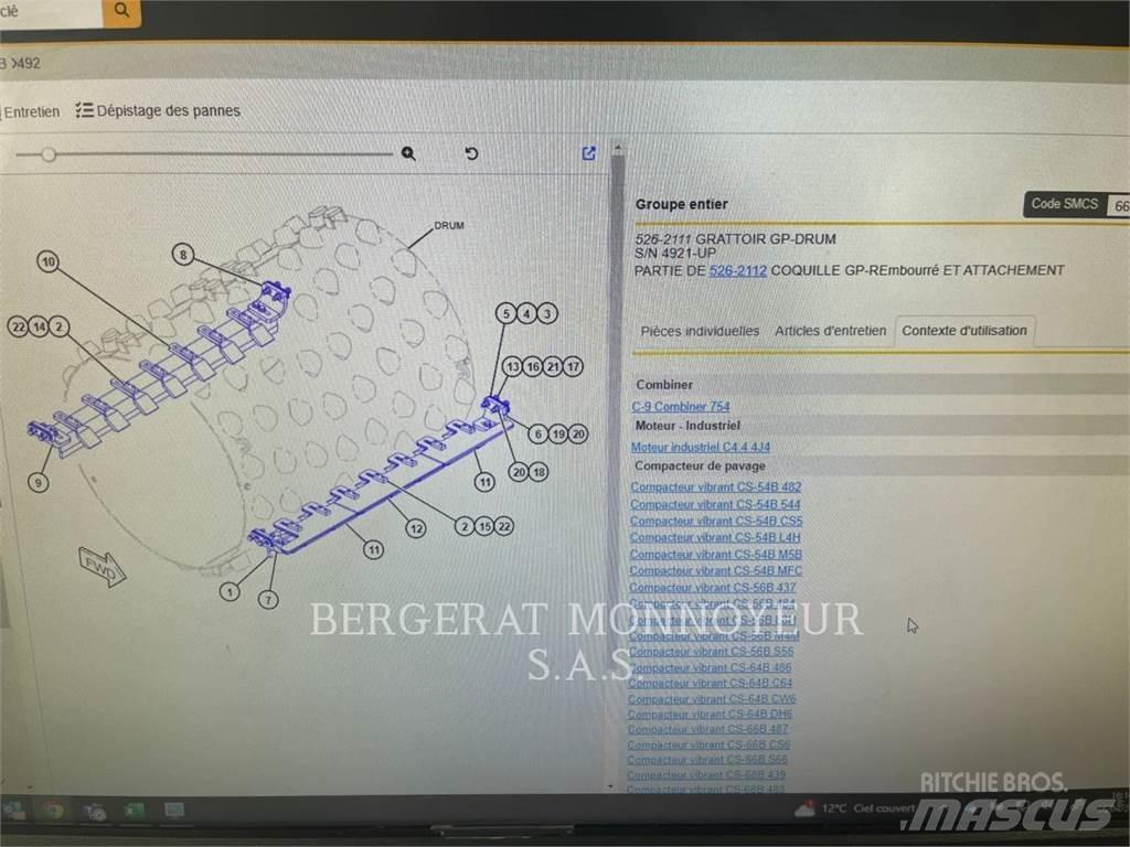 CAT GRATTOIR CS76 Erdbauwalzen
