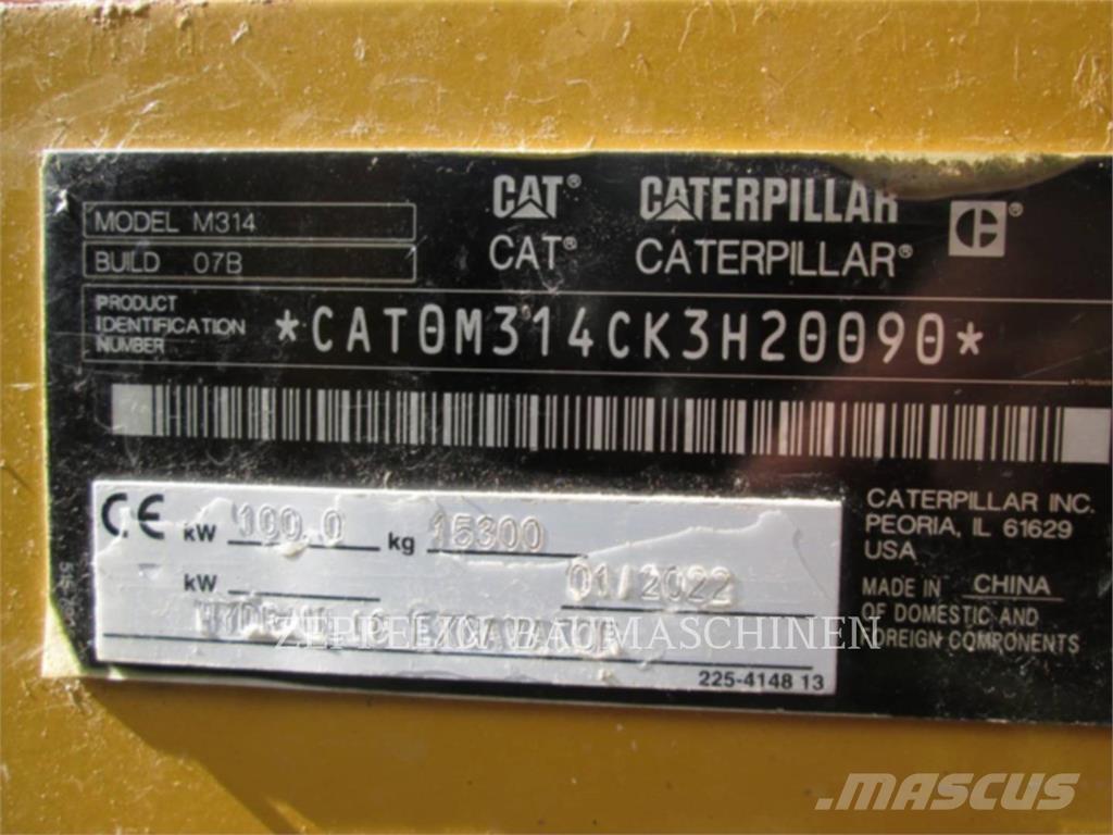 CAT M314-07A Mobilbagger