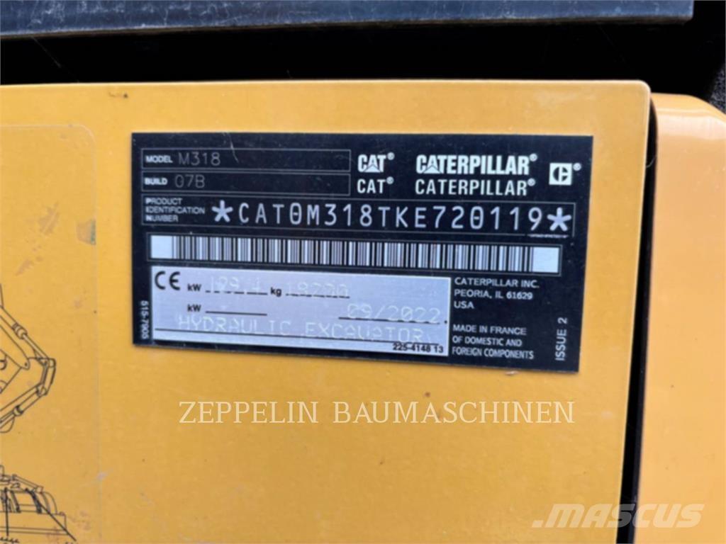 CAT M318-07A Mobilbagger