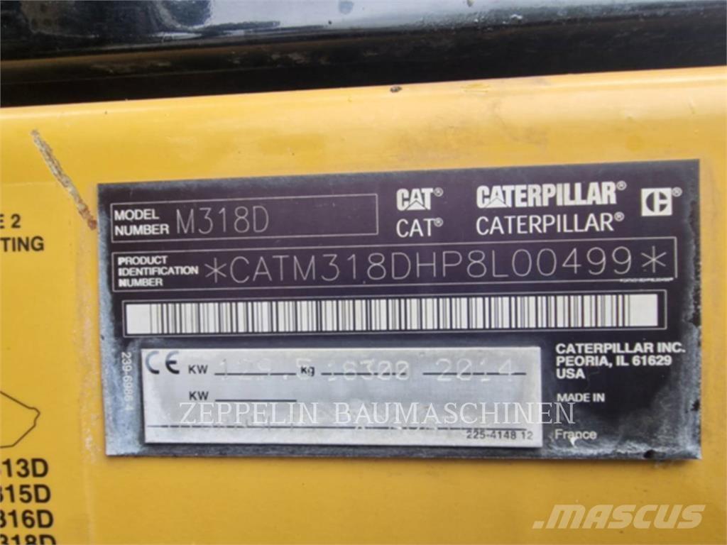 CAT M318D Mobilbagger