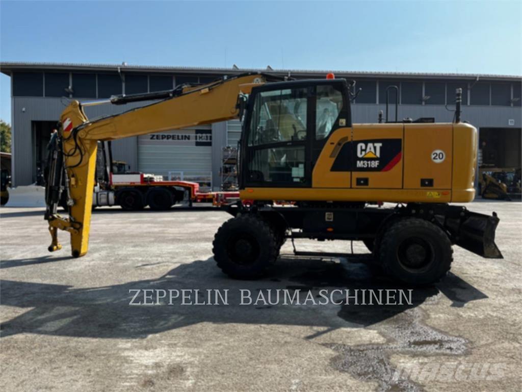 CAT M318F Mobilbagger