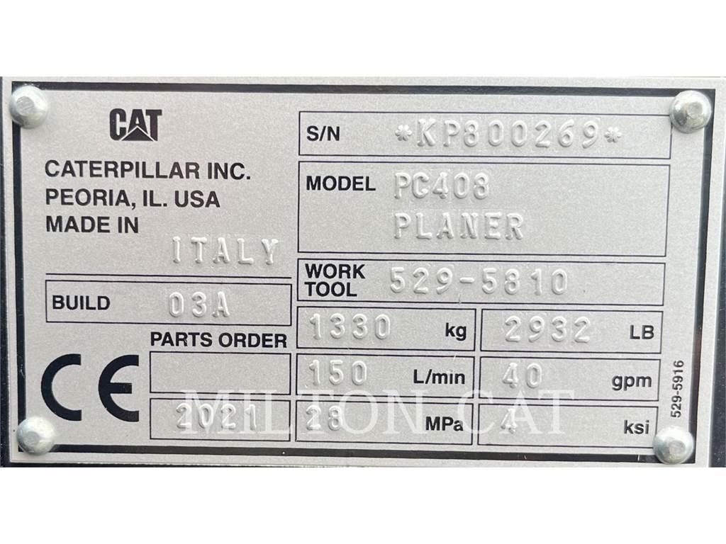 CAT PC408 COLD PLANER Hobel