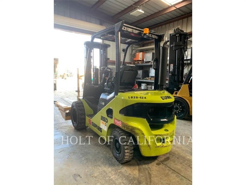 Clark S25D Diesel heftrucks