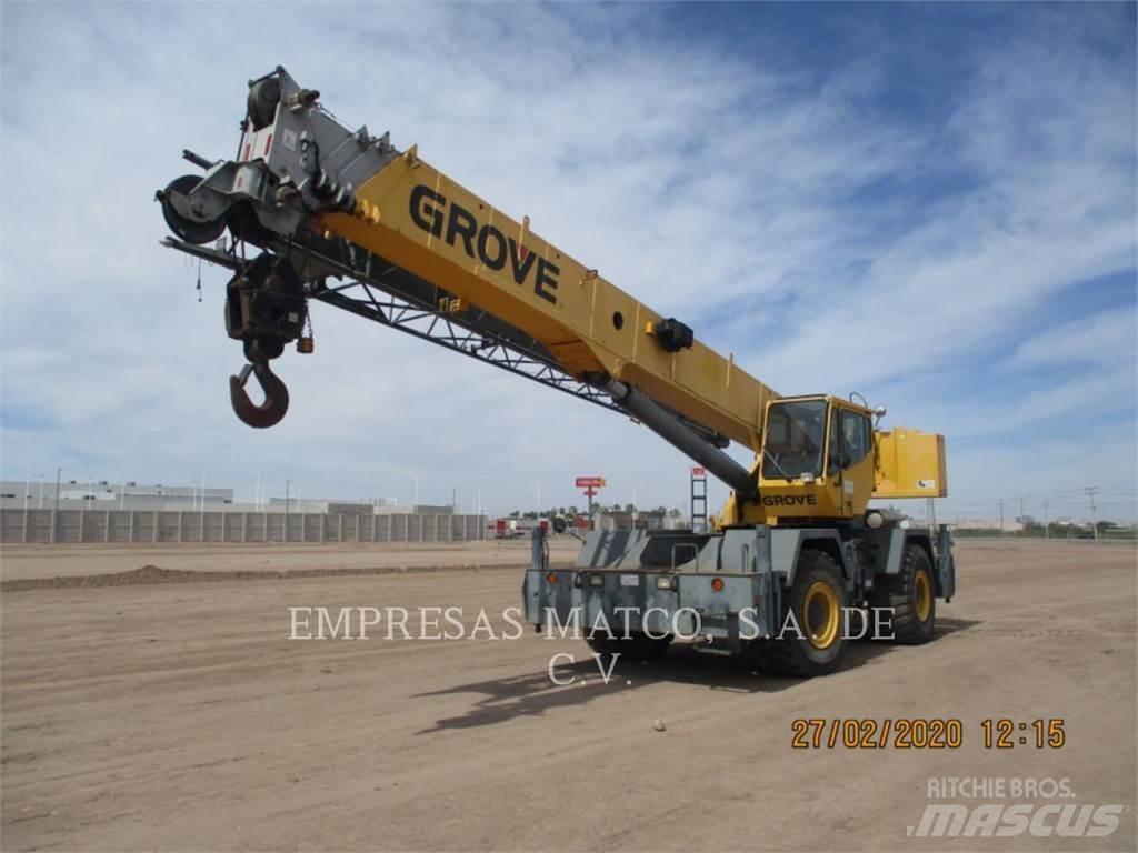 Grove RT600E Kranen voor alle terreinen