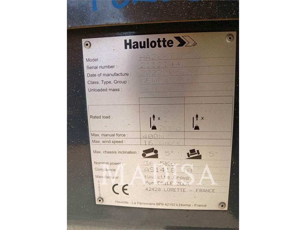 Haulotte HA20RTJPRO Gelenkteleskoparbeitsbühnen