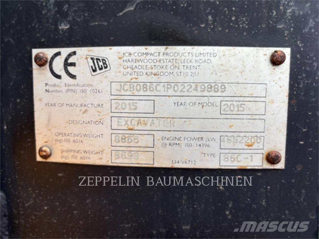 JCB 86C Raupenbagger